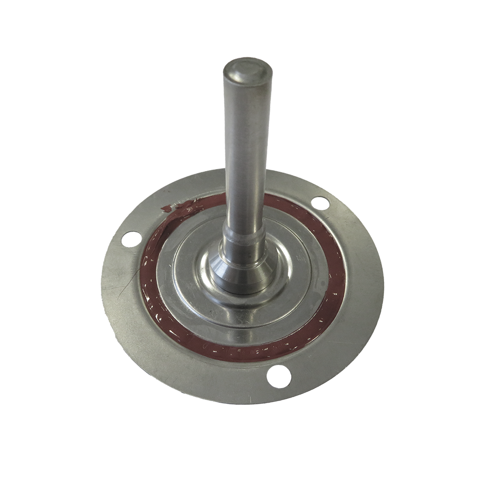 Analoges Steckthermometer für den Grilldeckel des Pelletgrills.