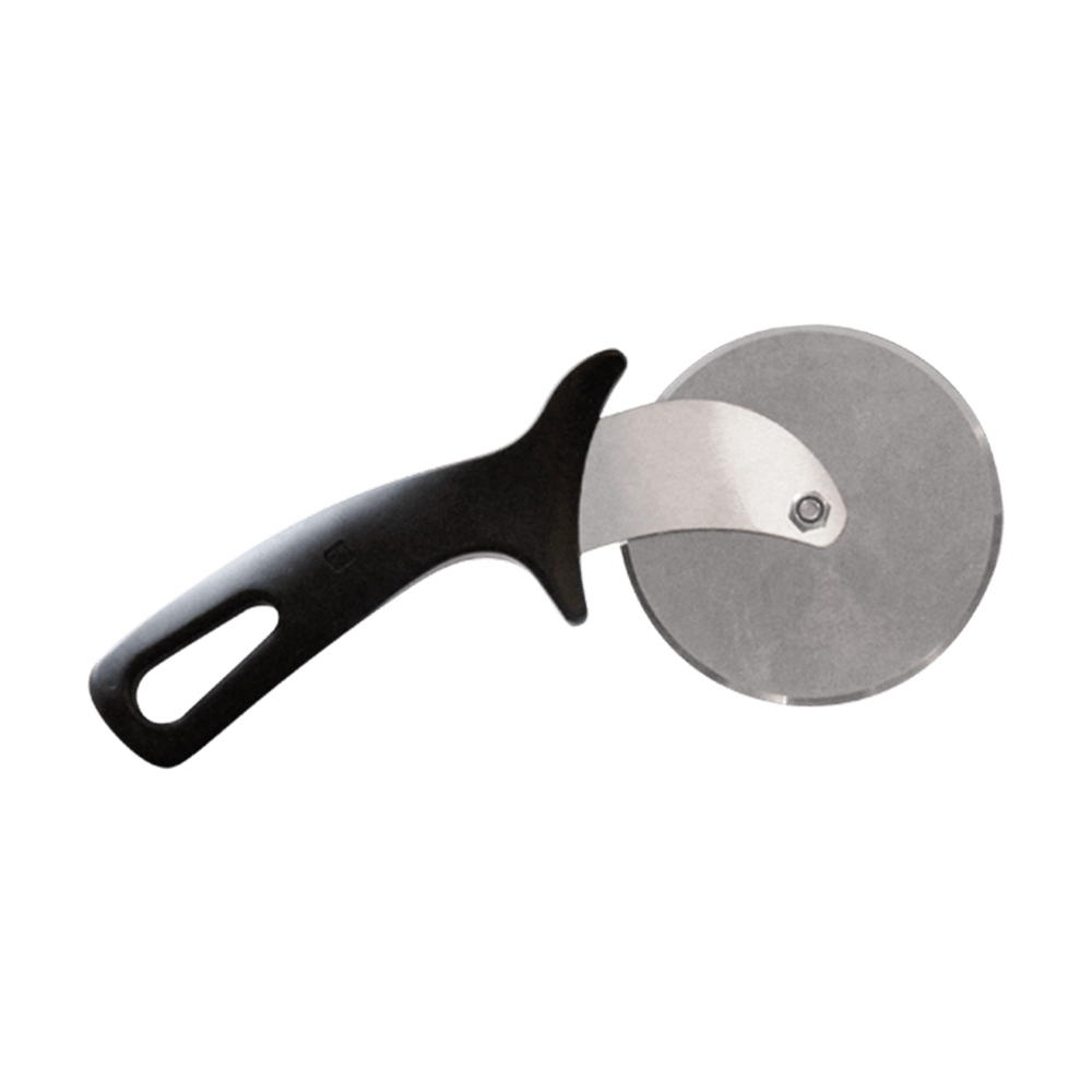 Pizzarädchen mit Griff Pizzaschneider mit schwarzem Griff ohne Hintergrund