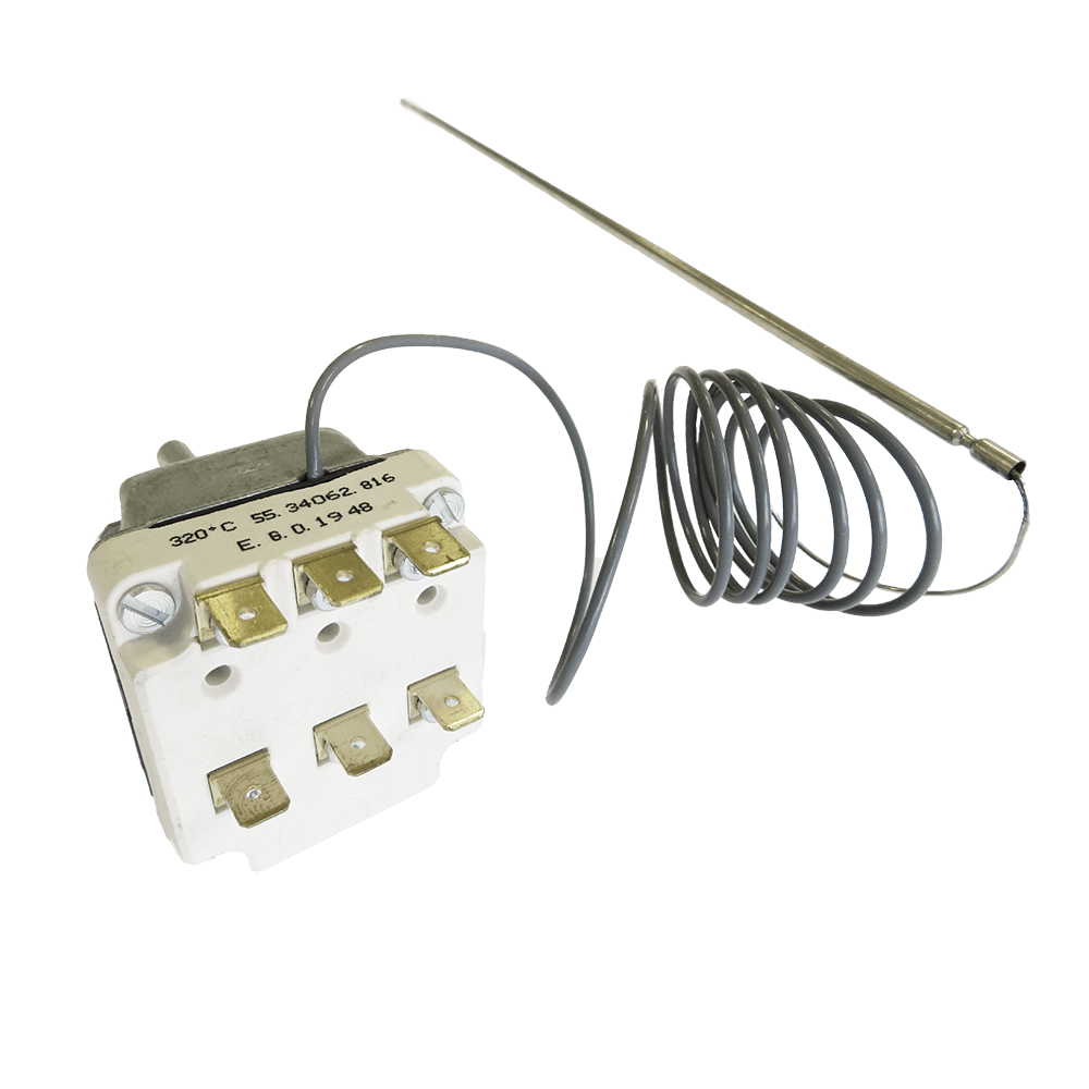 Thermostat bis 320°C Thermostat bis 320 Grad für alle Elektrobacköfen INO ab Baujahr 2007.