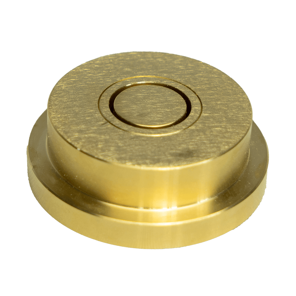 Nudelmatrize Nr. 68 für Paccheri-Nudeln für Nudelmaschine Emma und PN 100 ohne Hintergrund.