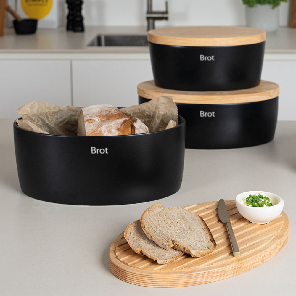 Brottopf mit Brot 