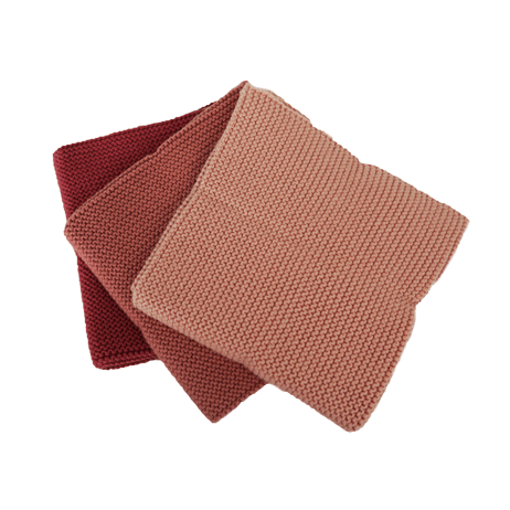 Wischtücher antikrosa ohne Hintergrund