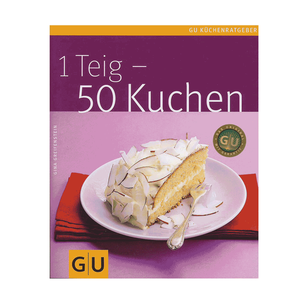 Titel des Buches: 1 Teig - 50 Kuchen