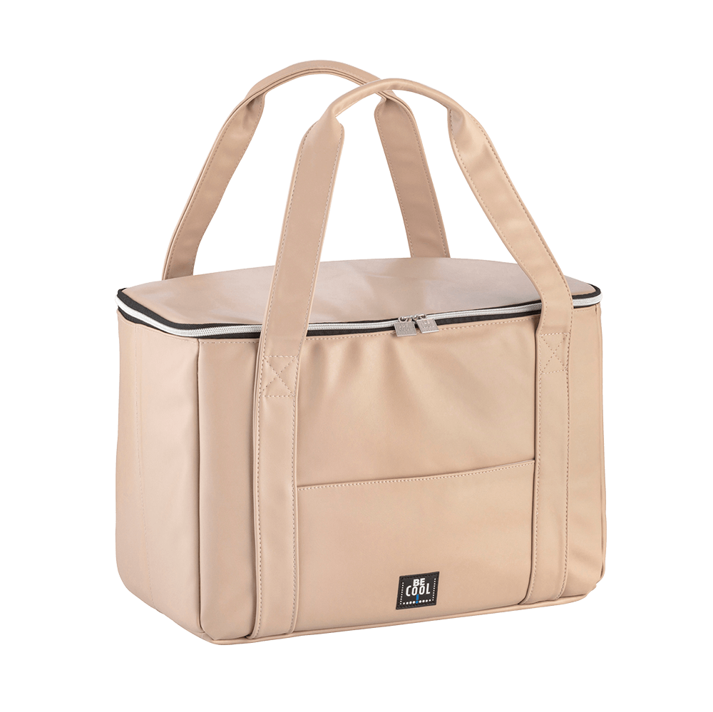 Hochwertige Kühltasche in Beige