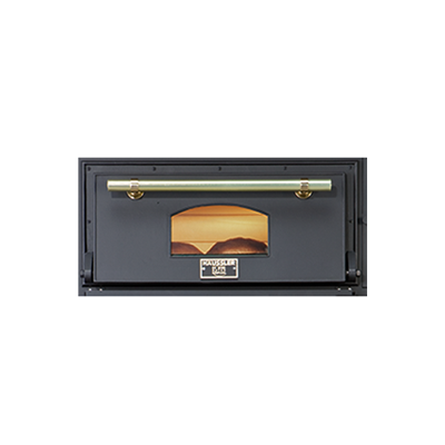 Labmat Detailansicht Klasschiche Gusstüre mit Sichtfenster und Griff