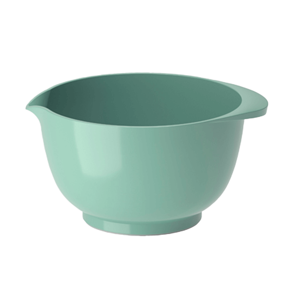 Hochwertige Rührschüssel mit Ausguss und Rutschfest Nordic grüne Schüssel ohne Hintergrund
