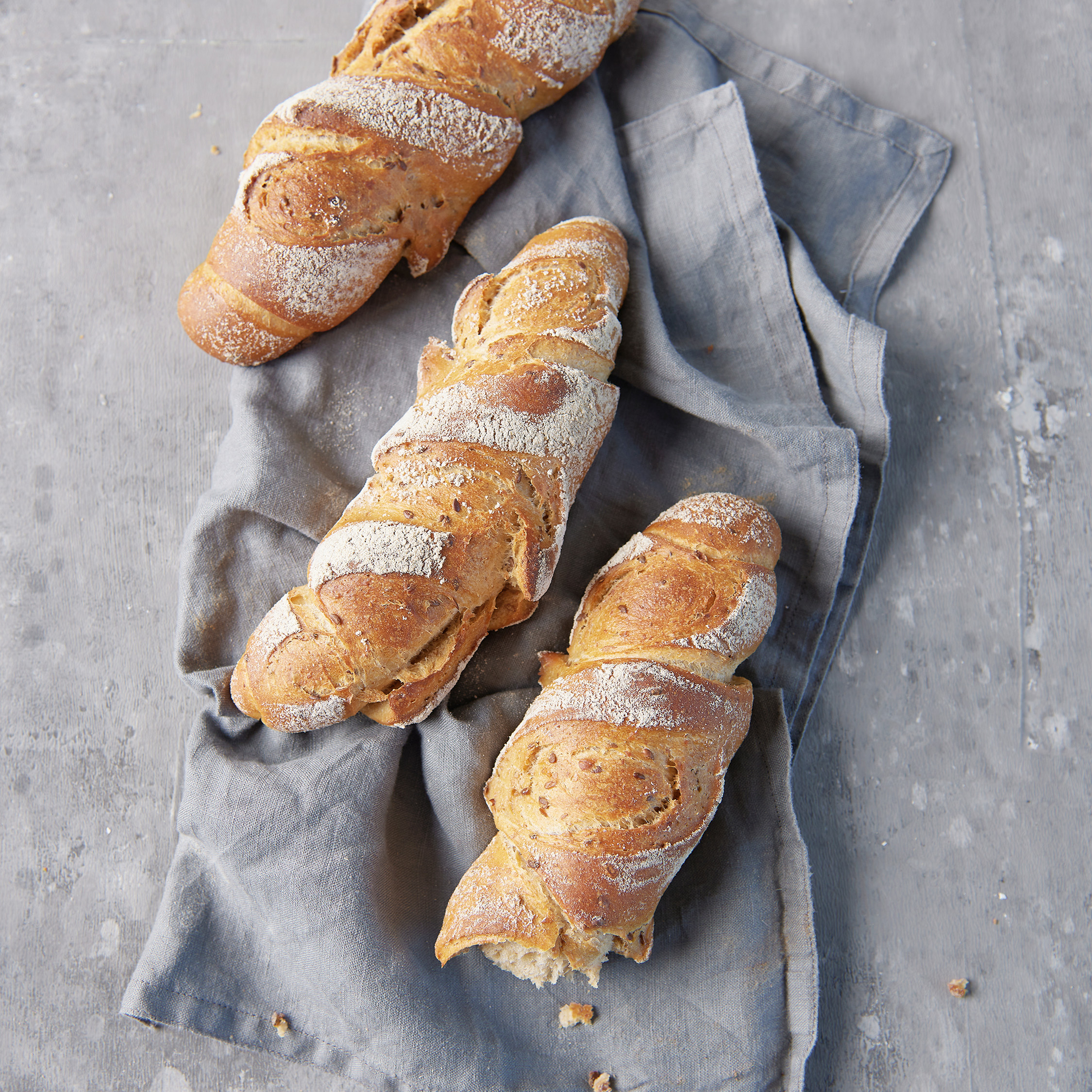 fertig gebackene Kornkracher