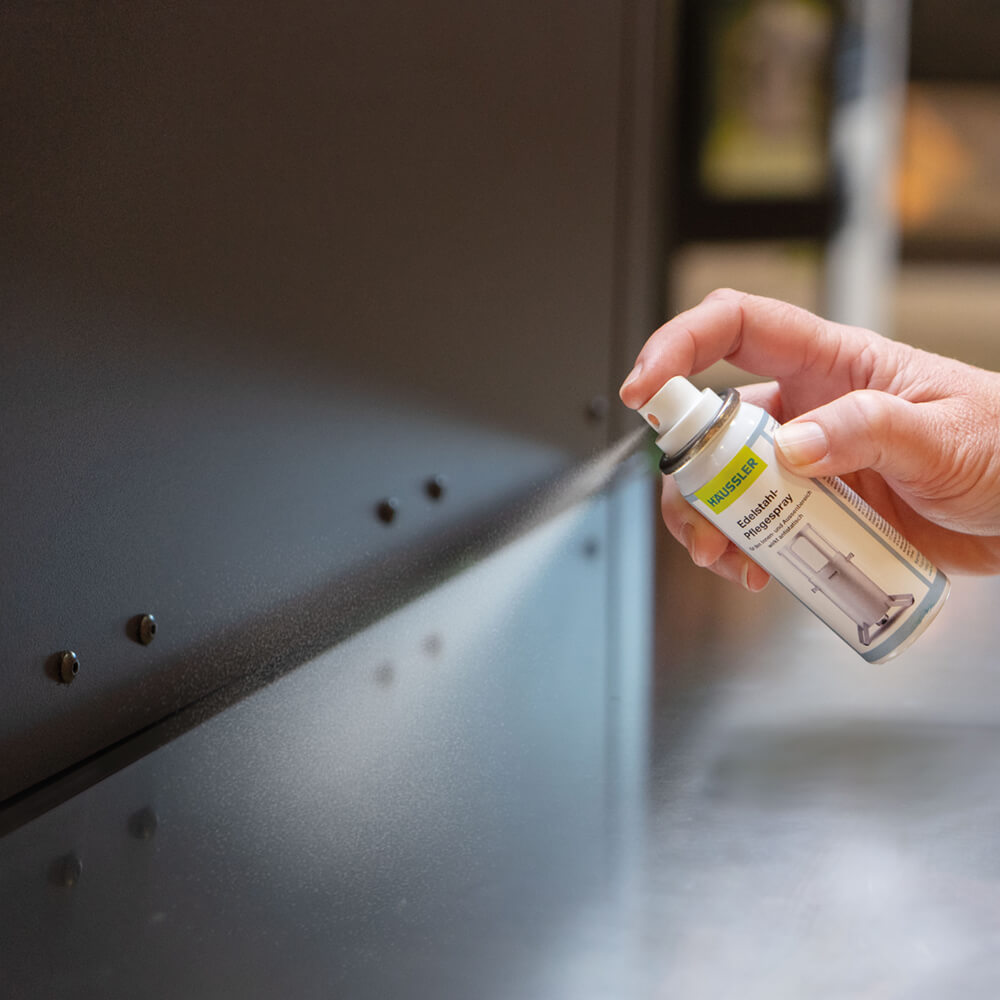 Hochwertiges Produkt für polierten Edelstahlflächen Anwendung Edelstahlspray