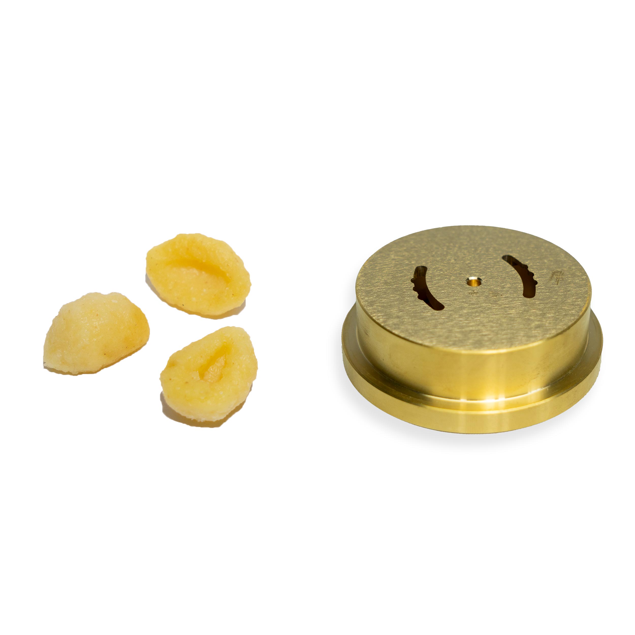 Matrize Gnocchi für Pasta 300 mit Beispielnudeln