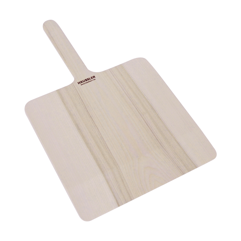 Hochwertiger Backschieber aus einem Stück Holz Backschieber ohne Hintergrund