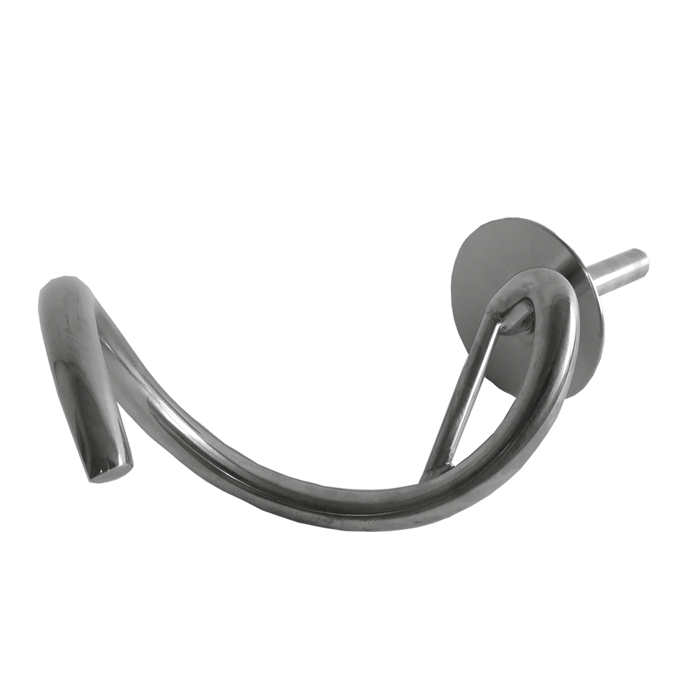 Knethaken inkl. Paßstift und Teigabweiser für die Teigknetmaschine Alpha.