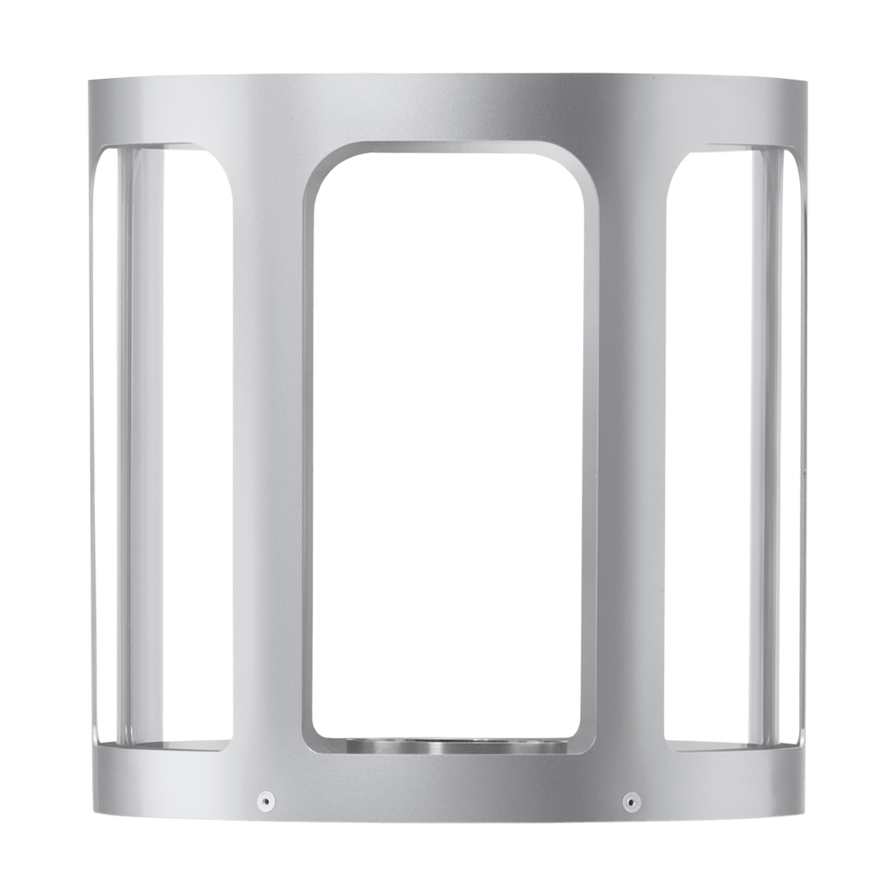 Halterung Glas Standard / XL Halterung aus Metall für Glas des Ambientelichts ohne Hintergrund.