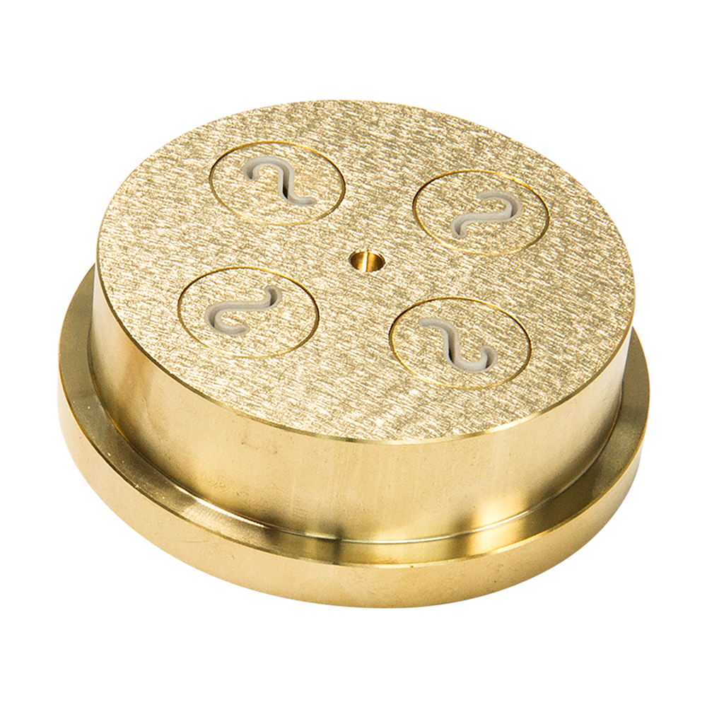 Matrize Nr. 370, Pasta 300 Matrize Schneckle für Pasta 300, Messingmatrize