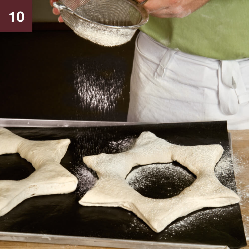 Sternbrot Herstellung