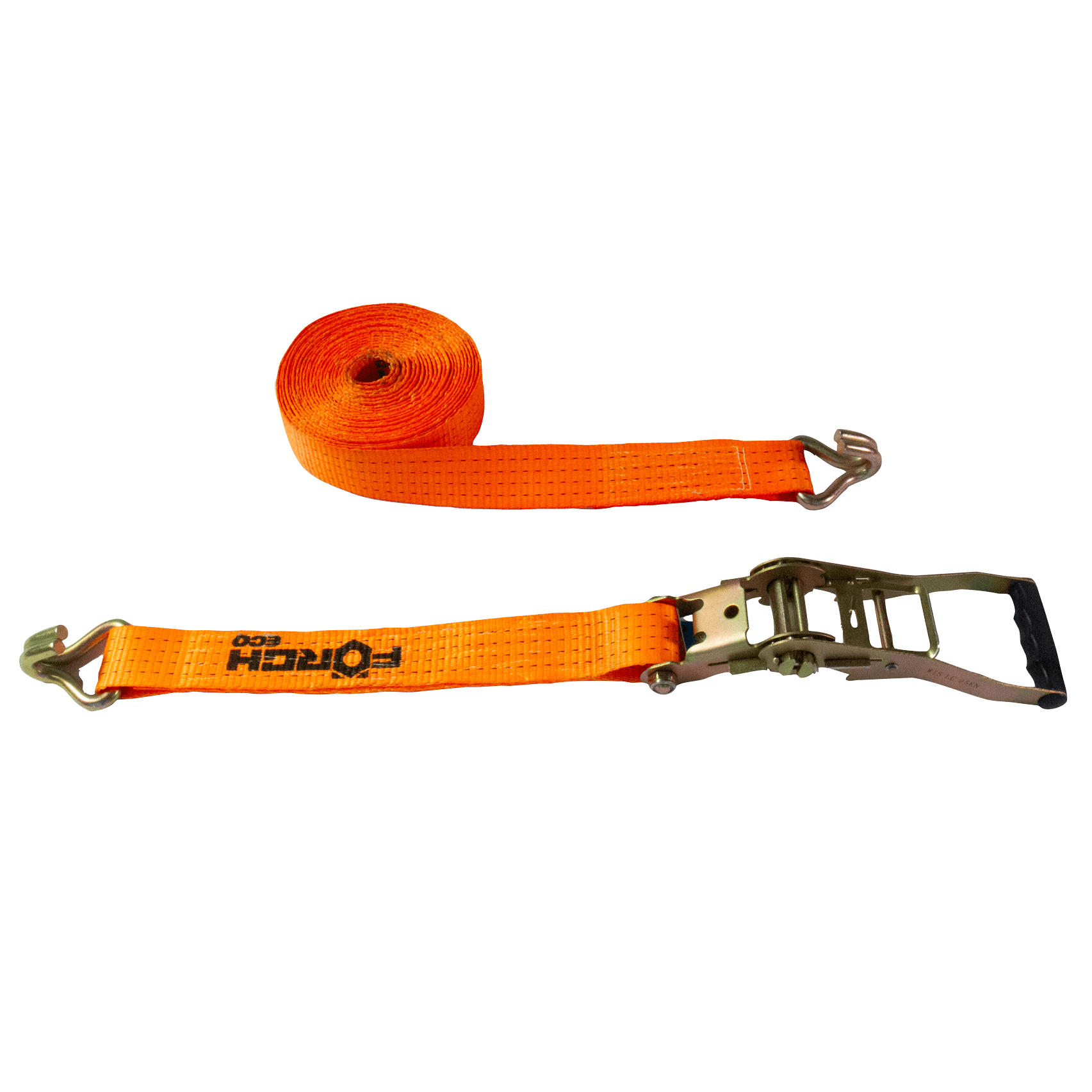 Spanngurt 2-teilig Spanngurt 2-teilig mit Ratsche, Farbe Orange