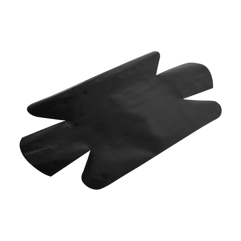 Dauerbackfolie für Kastenform Dauerbackfolie ausgebreitet ohne Backform ohne Hintergrund