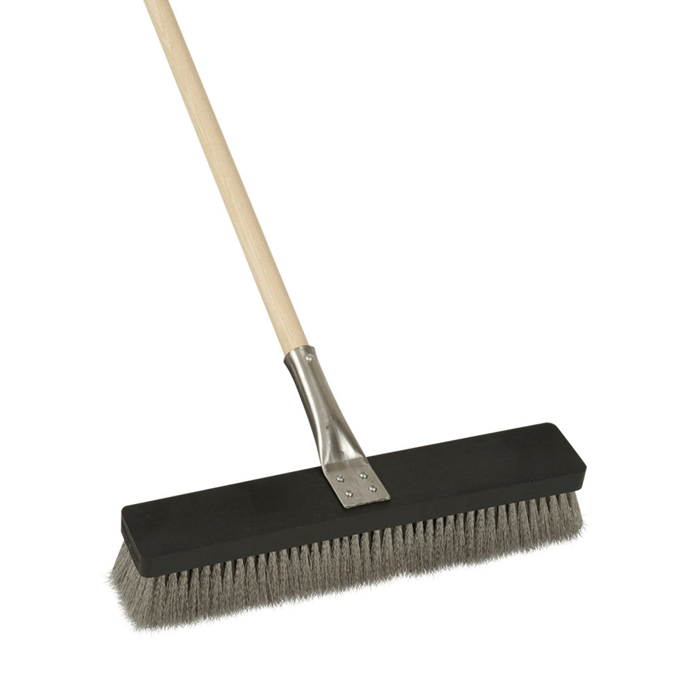 Reinigungsbesen 40 cm, ohne Stiel Reinigungsbesen mit Edelstahlborsten mit einer Breite von 40 Zentimeter und ohne Stiel, ohne Hintergrund abgebildet