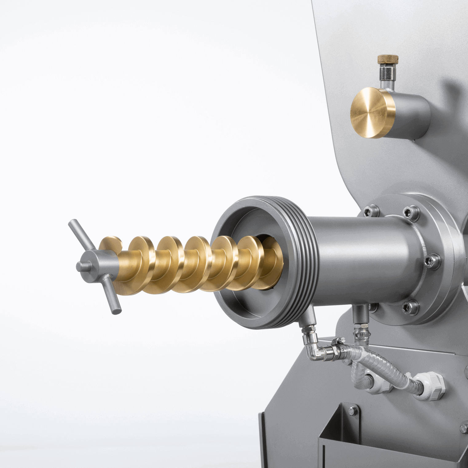 Nudelmaschine Pasta 1200 Nudelmaschine Pasta 1200, Ansicht Presswelle