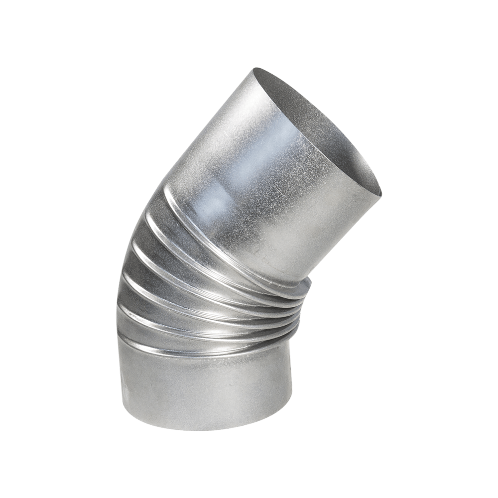 Rauchrohr aus Edelstahl 45°