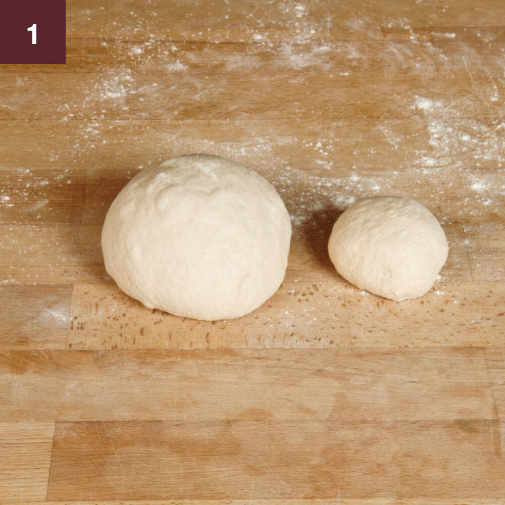 Sternbrot Schritt 1 Sternbrot Herstellung