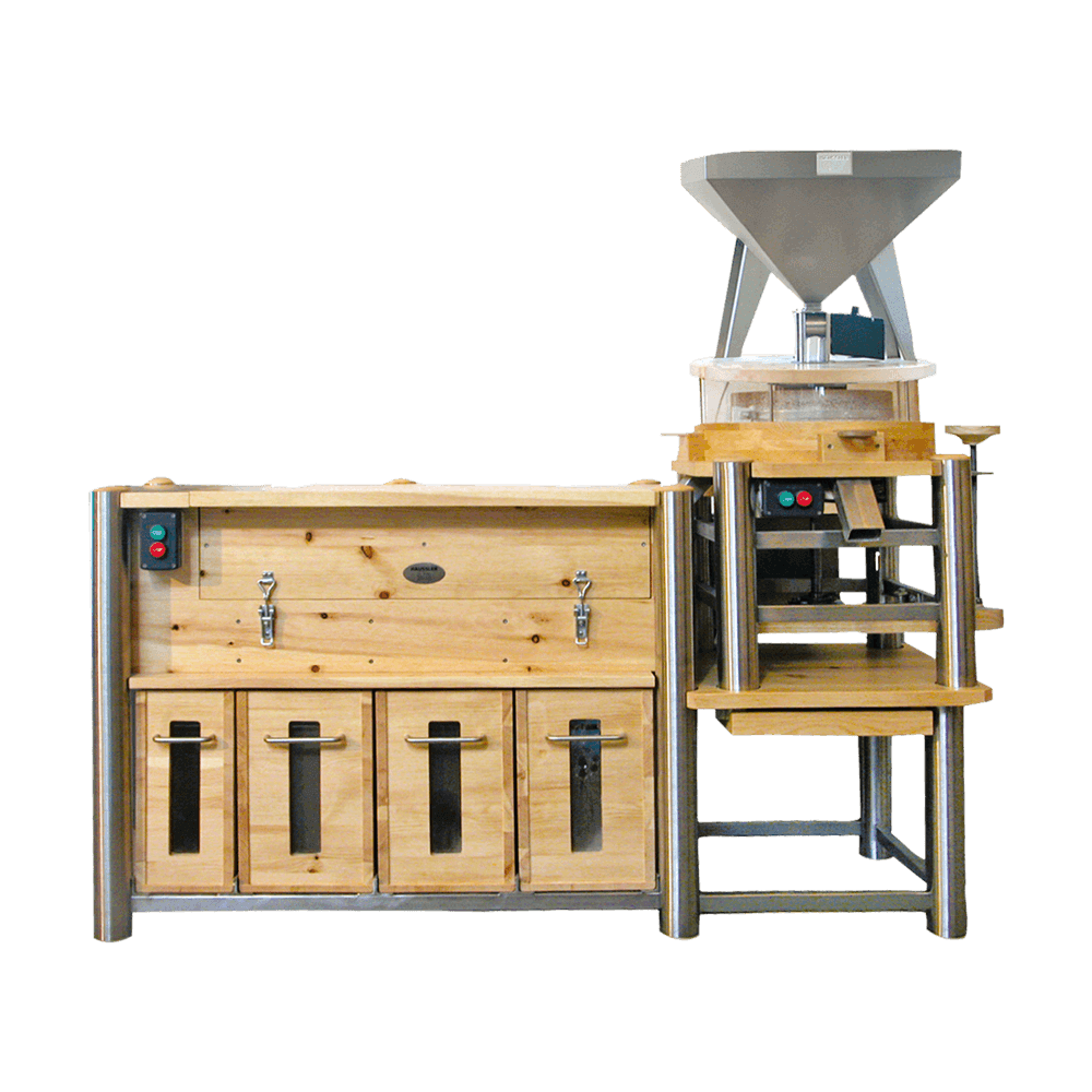 HÄUSSLER HM 30 Kombi Getreidemühle HM 30 Kombi ohne Hintergrund