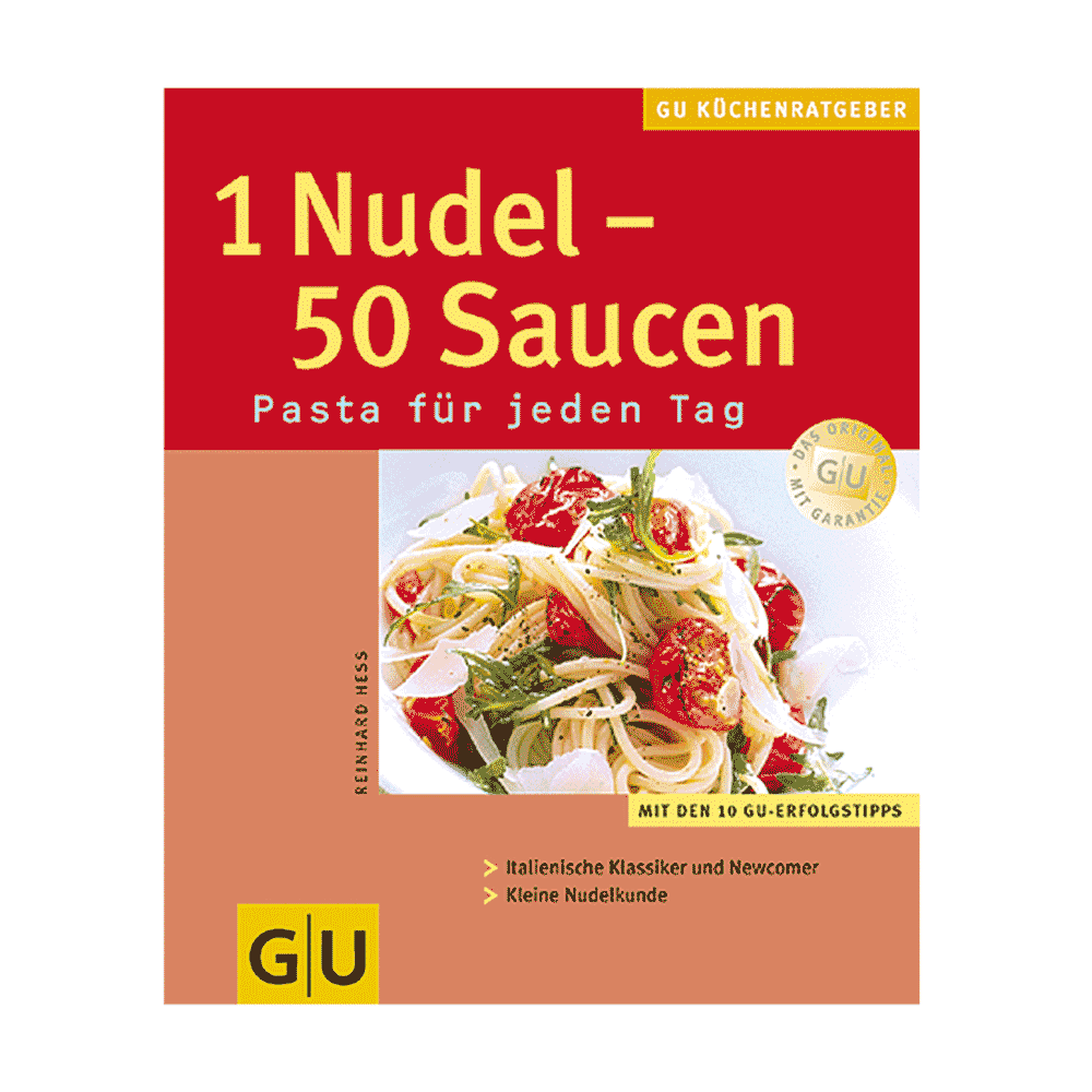 Titel des Buches: 1 Nudel - 50 Saucen