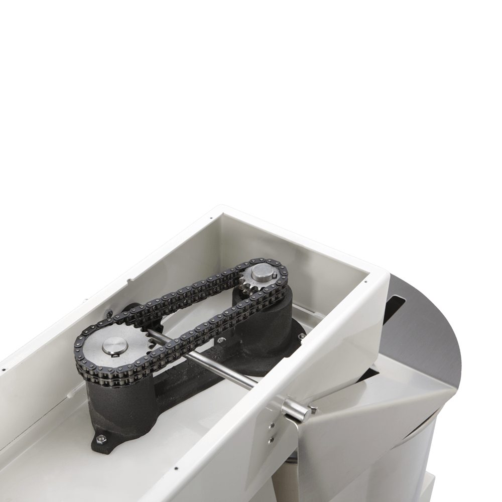 Kette und Zahnräder der Teigknetmaschine SP10