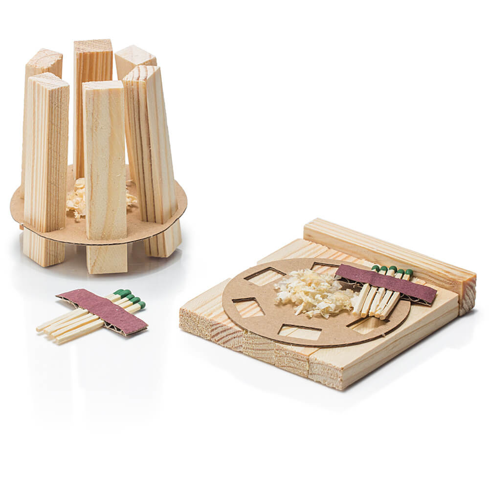 Feuerkit aus 3 Bestandteilen