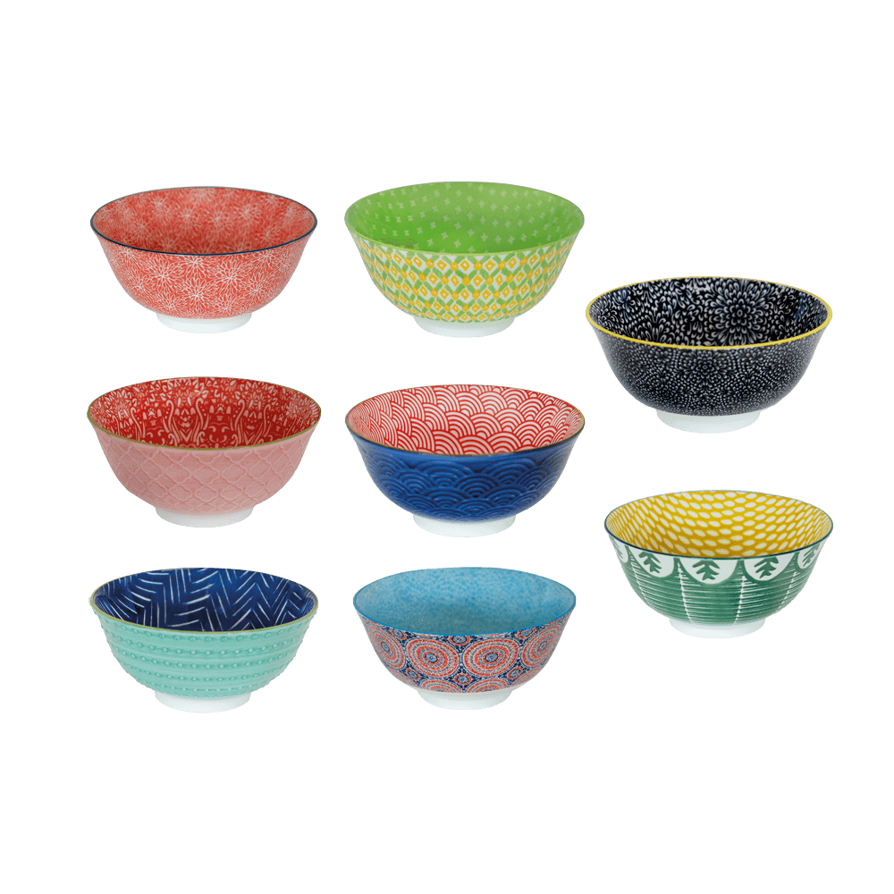 Stylische Bowl für Müsli, Porridge und viele andere leckere Frühstückskreationen 8 verschiedene Müslischüsseln in vielen bunten Farben