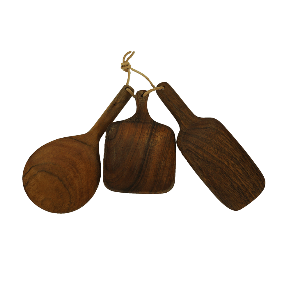 Servierbesteck 3teilig - aus Akazienholz Servierbesteck 3teilig - aus Akazienholz