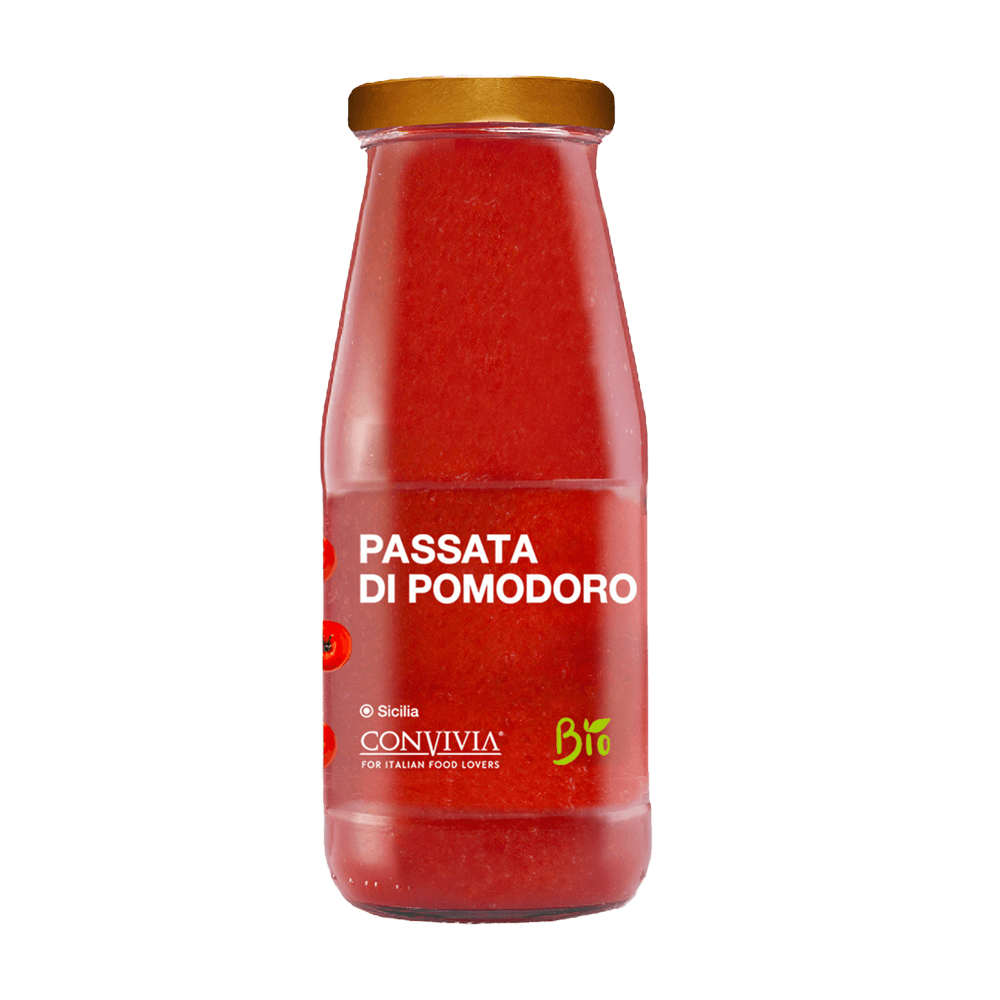 Bio Passata di Pomodoro 420 g - IT - BIO - 012 Einmachflasche mit Tomatensoße