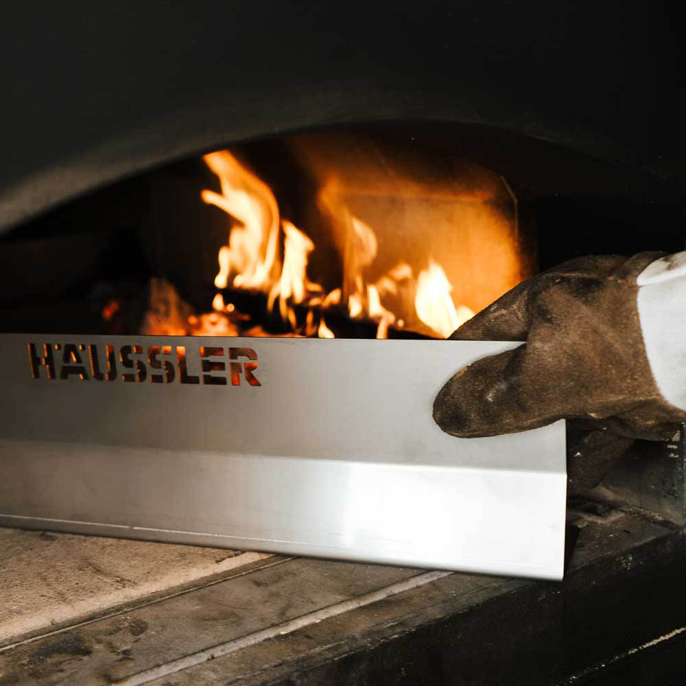 Prallblech mit Feuer