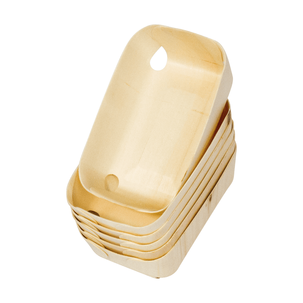 Holzbackform aus Pappelholz Holzbrotformen ohne Einleger ohne Hintergrund