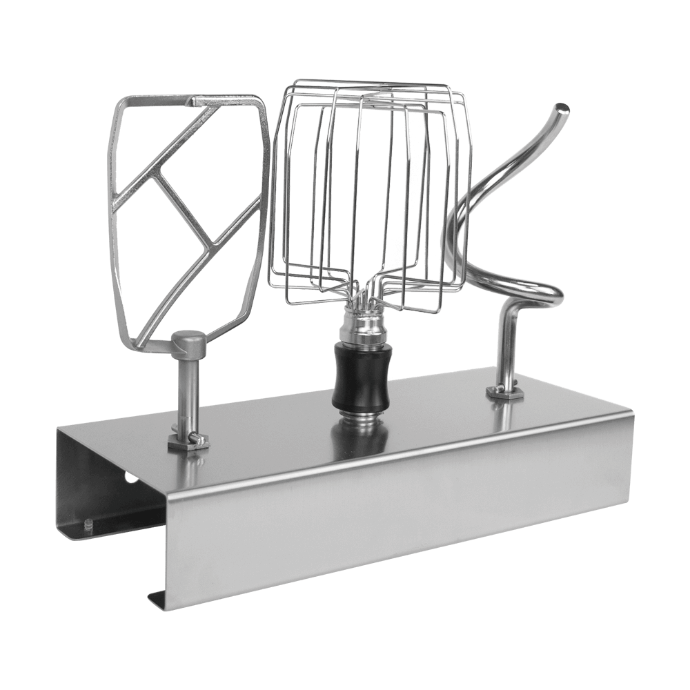 praktische Werkzeug Aufbewahrung Werkzeughalterung mit Schneebesen, Knethaken und Rührpaddel