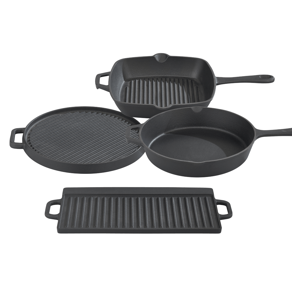 Grillpfannen und Grillplatten Grillpfannen und Grillplatten