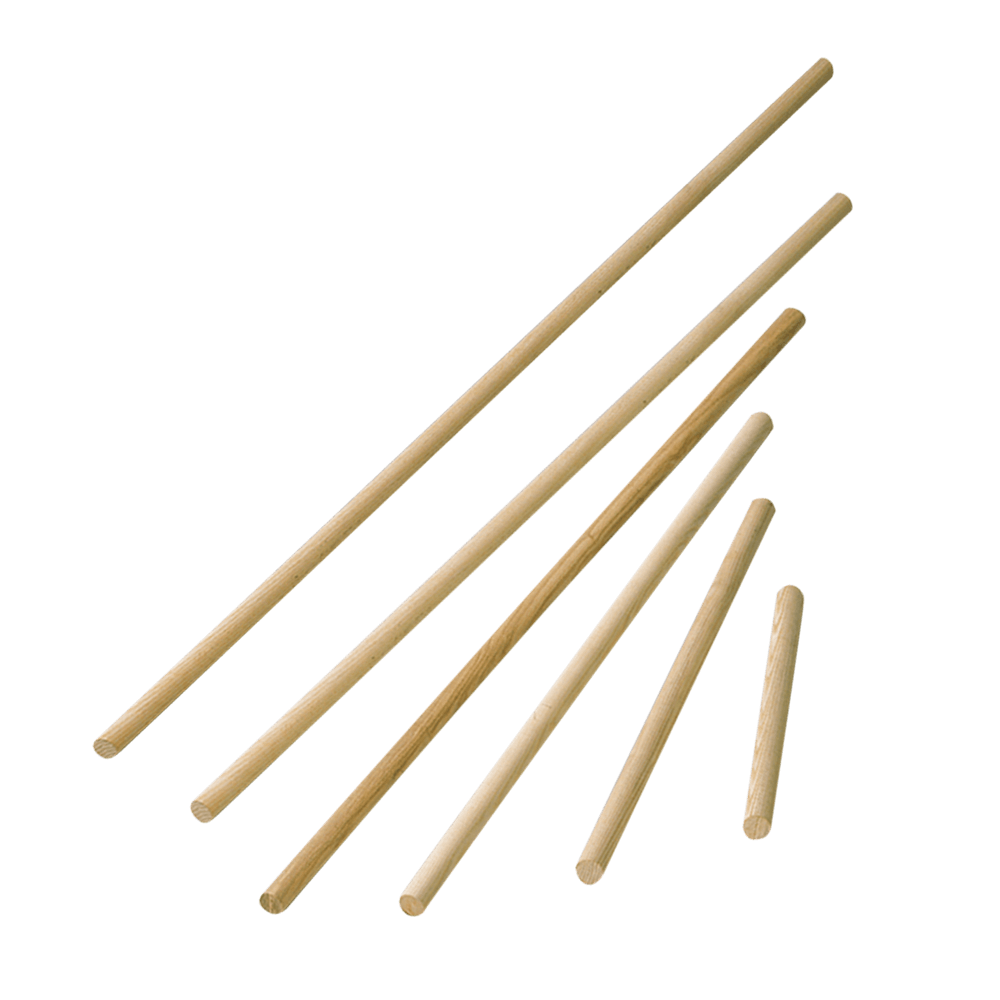 Aufhängestangen für Räucherschrank Holzstangen in unterschiedlichen Größen für Räucherschränke