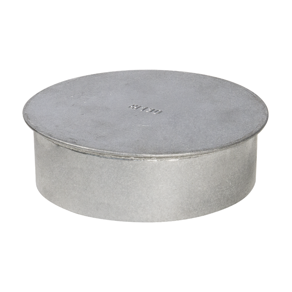 Rauchrohr - Deckel - Edelstahl - Ø 150 mm