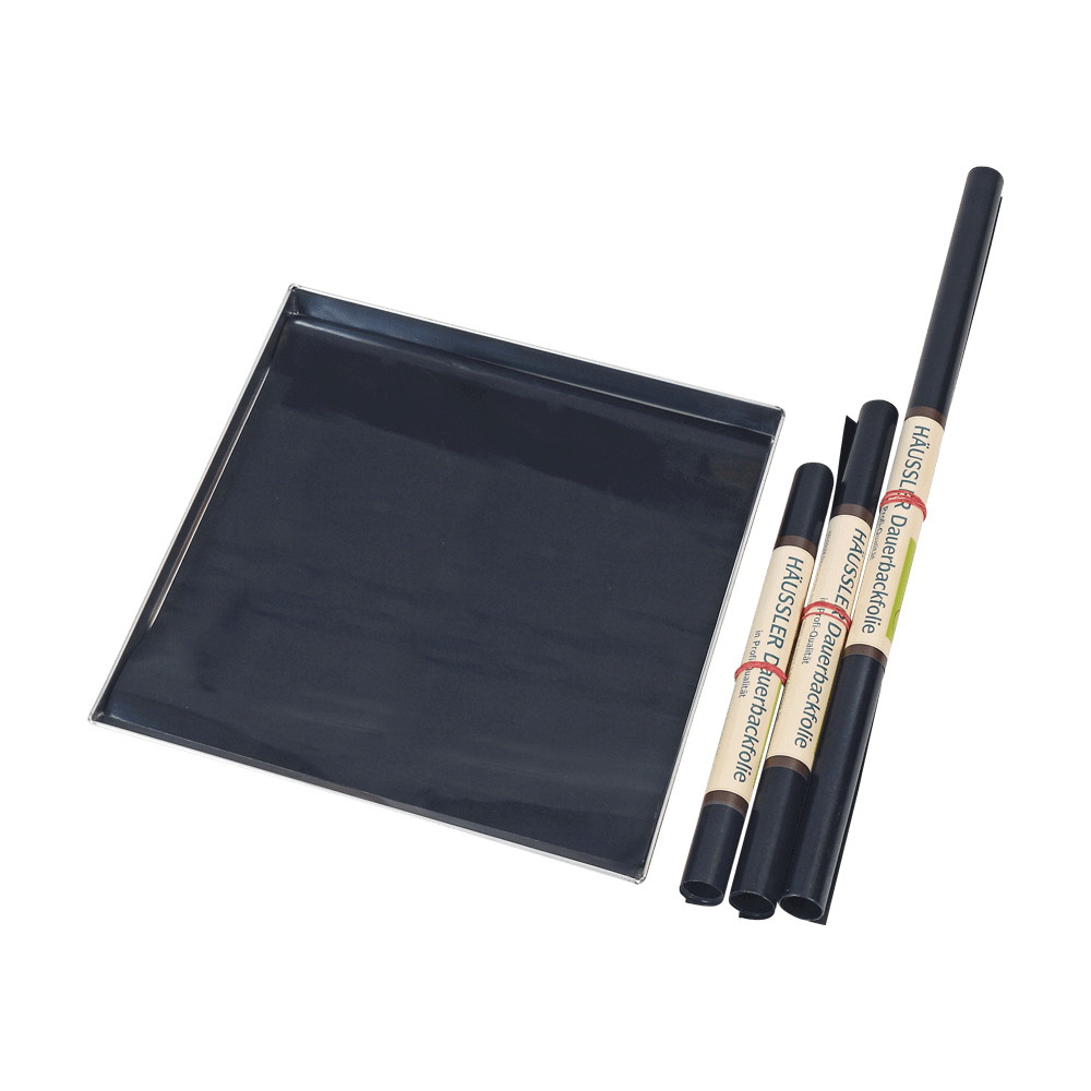 Hochwertige Backfolie Dauerbackfolie in verschiedene Größen ohne Hintergrund