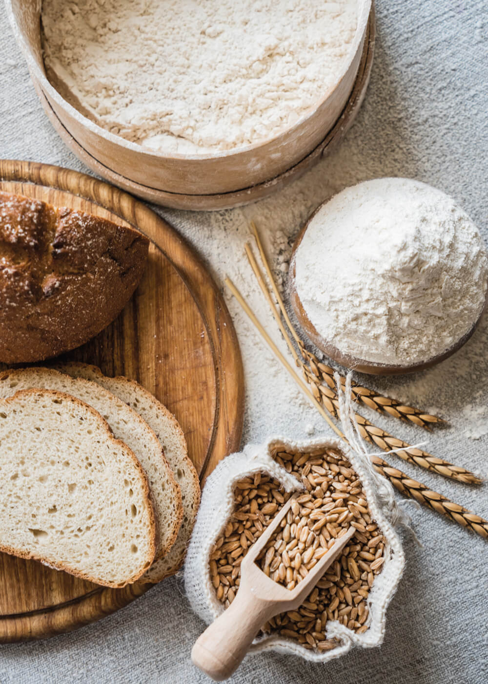 Verschiedene Getreidearten