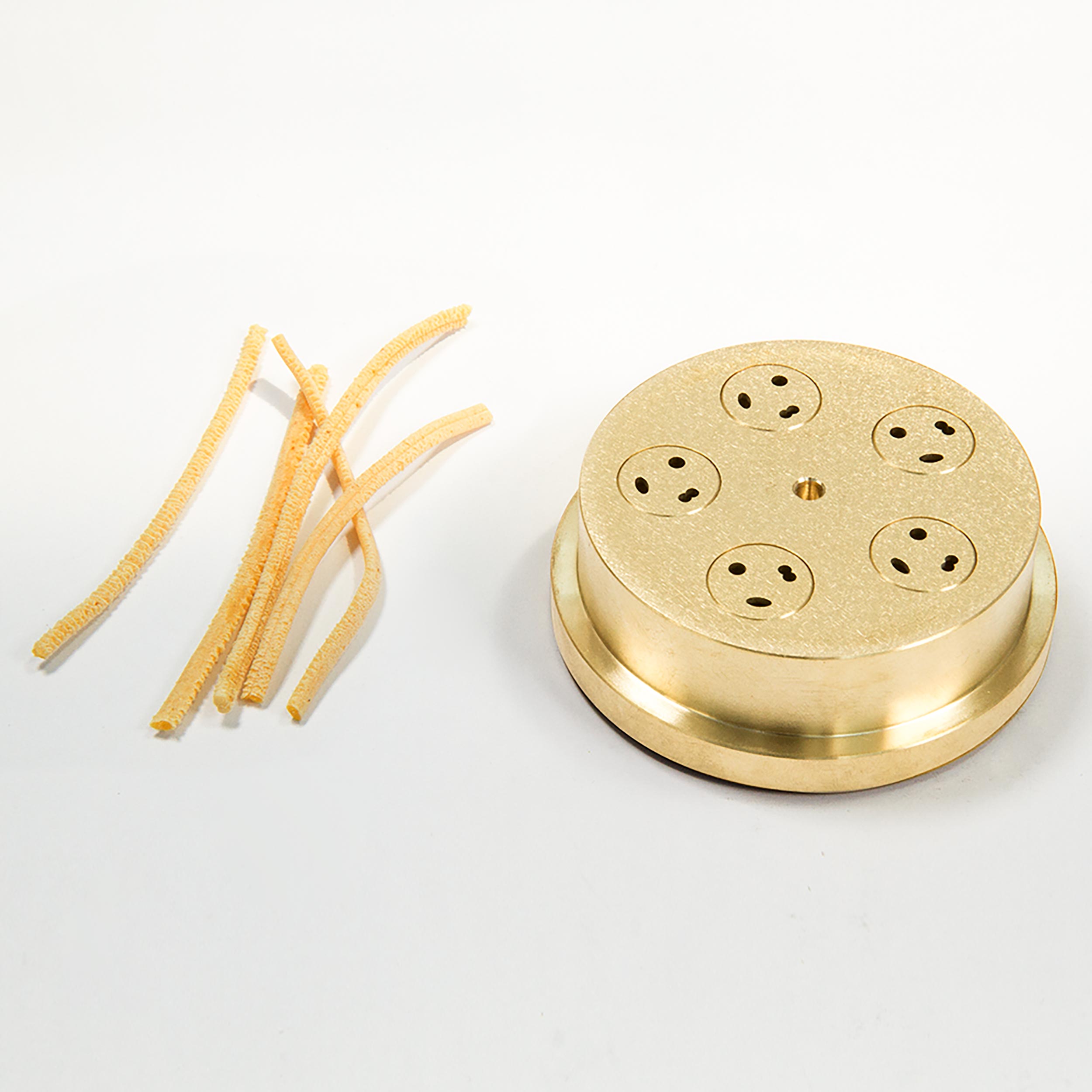 Matrize Pici / Spätzle für Pasta 300 mit Beispielnudeln