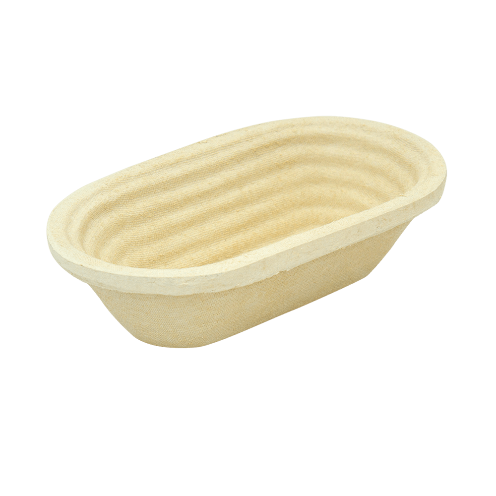 Holzschliffform mit Muster aus frischem Fichtenholz