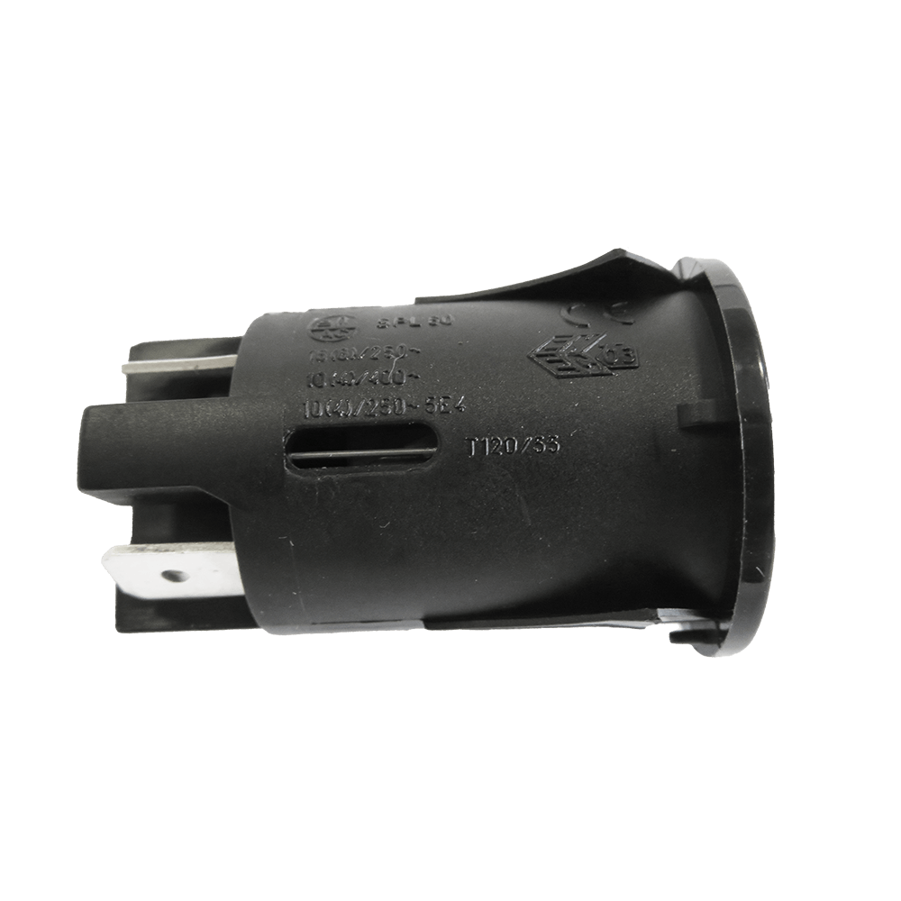 Licht- und Drucktastenschalter für den Elektrosteinbackofen INO.