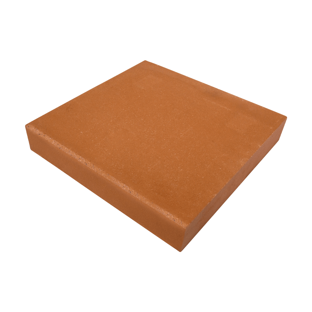 Backofenplatte orange-farbige, quadratische Backofenplatte