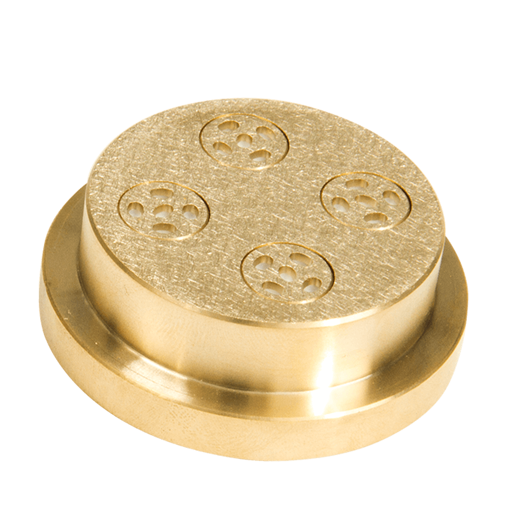 Nudelmatrize Nr. 11 für ovale Nudeln für Nudelmaschine Emma und PN 100 ohne Hintergrund.