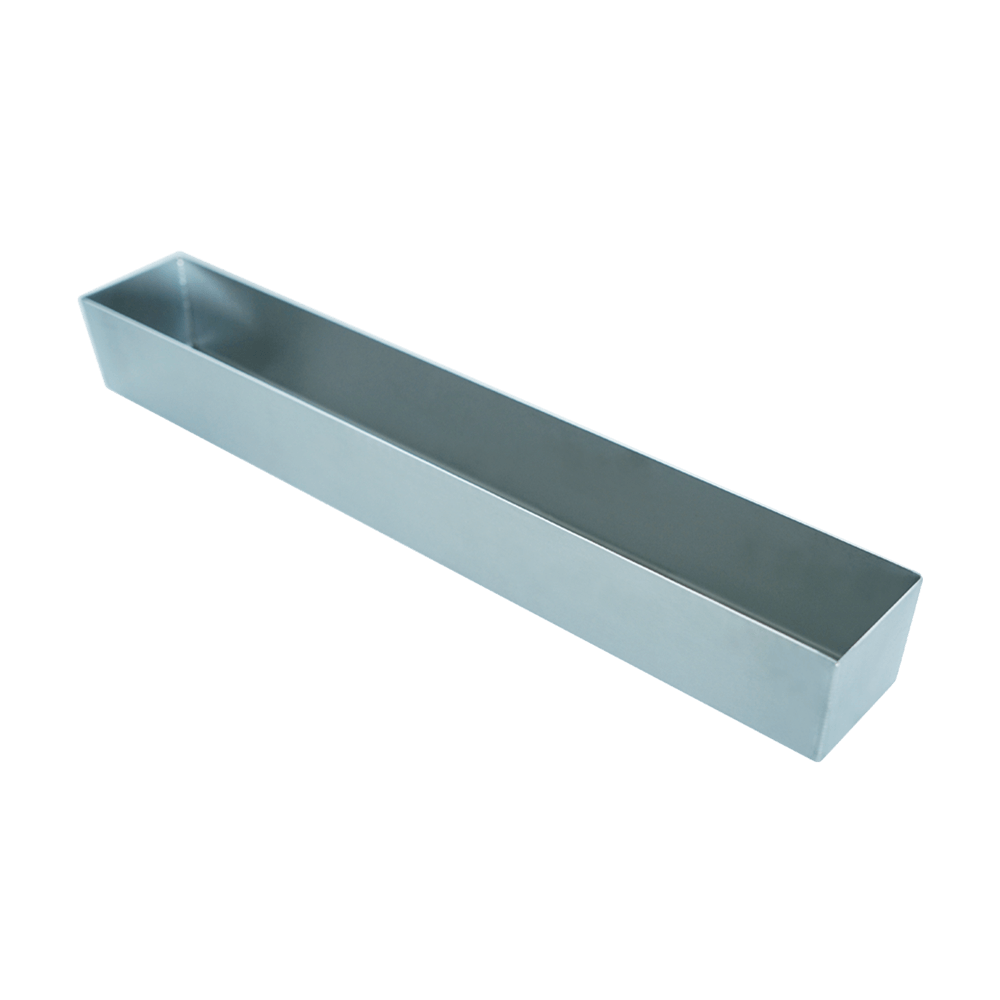 Partystangenform aus hochwertigem Edelstahl ohne Hintergrund.