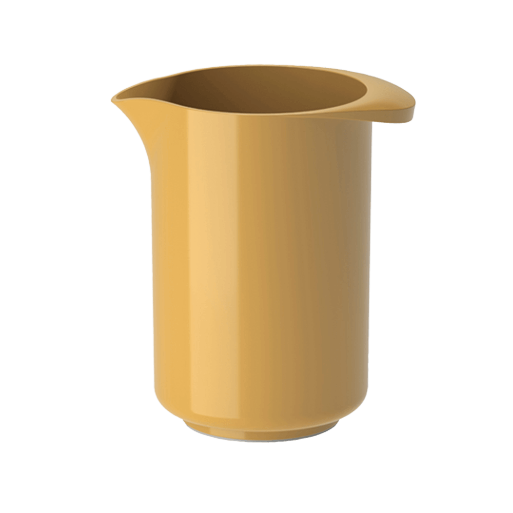 Curryfarbene Schüssel ohne Hintergrund