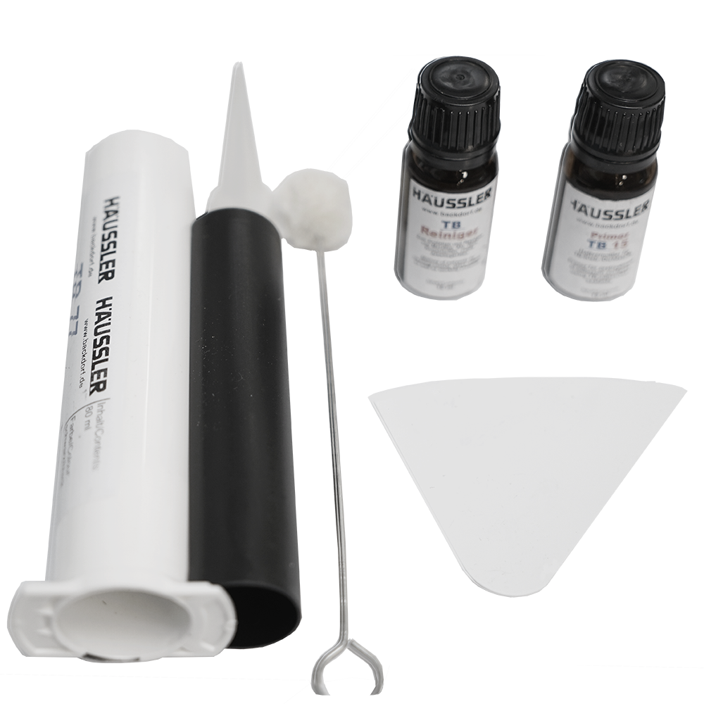 Reparatur-Set Mono Reparatur-Set für die Glasscheibe der Türe des Elektrosteinbackofens Mono.