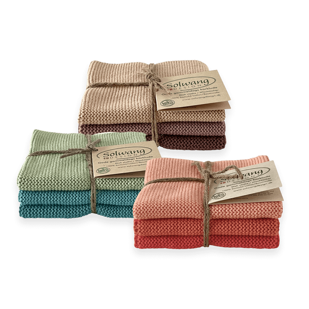 Wischtücher in verschiedene Farben