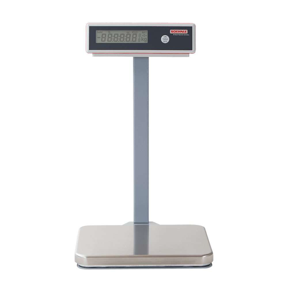 Stabile Tischwaage mit Anzeigestativ