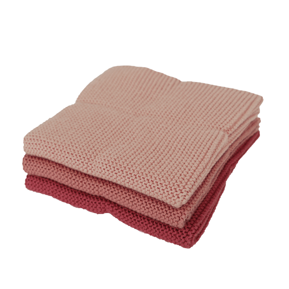 Wischtücher antikrosa ohne Hintergrund